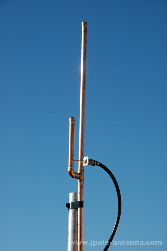 440 MHz Amateur Radio J-Pole Antenna